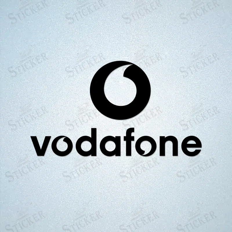 Black Vodafone Sponsor Patch for Manchester United Third Kit