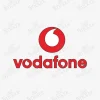 Manchester United Vodafone Sponsor Patch-Red Manchester United Vodafone Sponsor Patch Red Logo for Kit Repair
