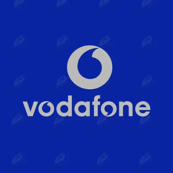 Manchester United Vodafone Sponsor Patch-silver Silver Vodafone Logo Patch for Manchester United Blue Away Kit