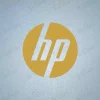 Real Madrid Sponsor HP Patch Gold Gold Real Madrid HP sleeve sponsor patch, for use on specialized edition football jerseys.