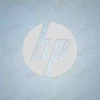 Real Madrid Sponsor HP Patch silver gray Silver Real Madrid HP sleeve sponsor patch for football jerseys, matching specific kit accents.