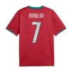 Portugal 2026 World Cup Ronaldo #7 Jersey (Exclusive Font Display) Portugal 2026 World Cup Jersey Back – Ronaldo #7 Styled with Exclusive 2026 Portugal Team Font (Downloadable)