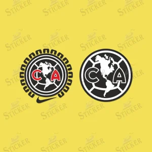 Club América Iron-On Sticker Custom Club América Iron-On Sticker
