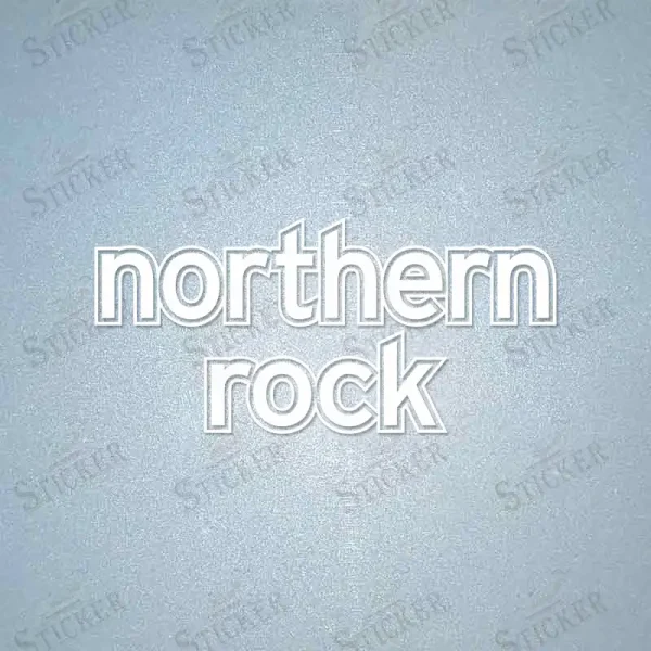 Newcastle United 2004-2005 Away Jersey Northern Rock Sponsor Sticker-White White Northern Rock sponsor sticker for Newcastle United 2004-2005 GK 1 jersey