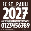 st-pauli-2026-2027-font-download FC St. Pauli 2026-2027 Font Download (TTF, OTF, Vector)