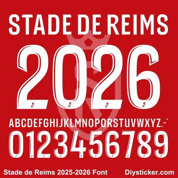 stade-de-reims-2025-2026-font-download Stade de Reims 2025-2026 font TTF vector kit complete character sheet alphabet glyphs and numbers zero to nine