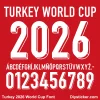 turkey-2026-world-cup-font-download Turkey 2026 World Cup font TTF vector kit full character set alphabet glyphs and 3D shadow numbers zero to nine