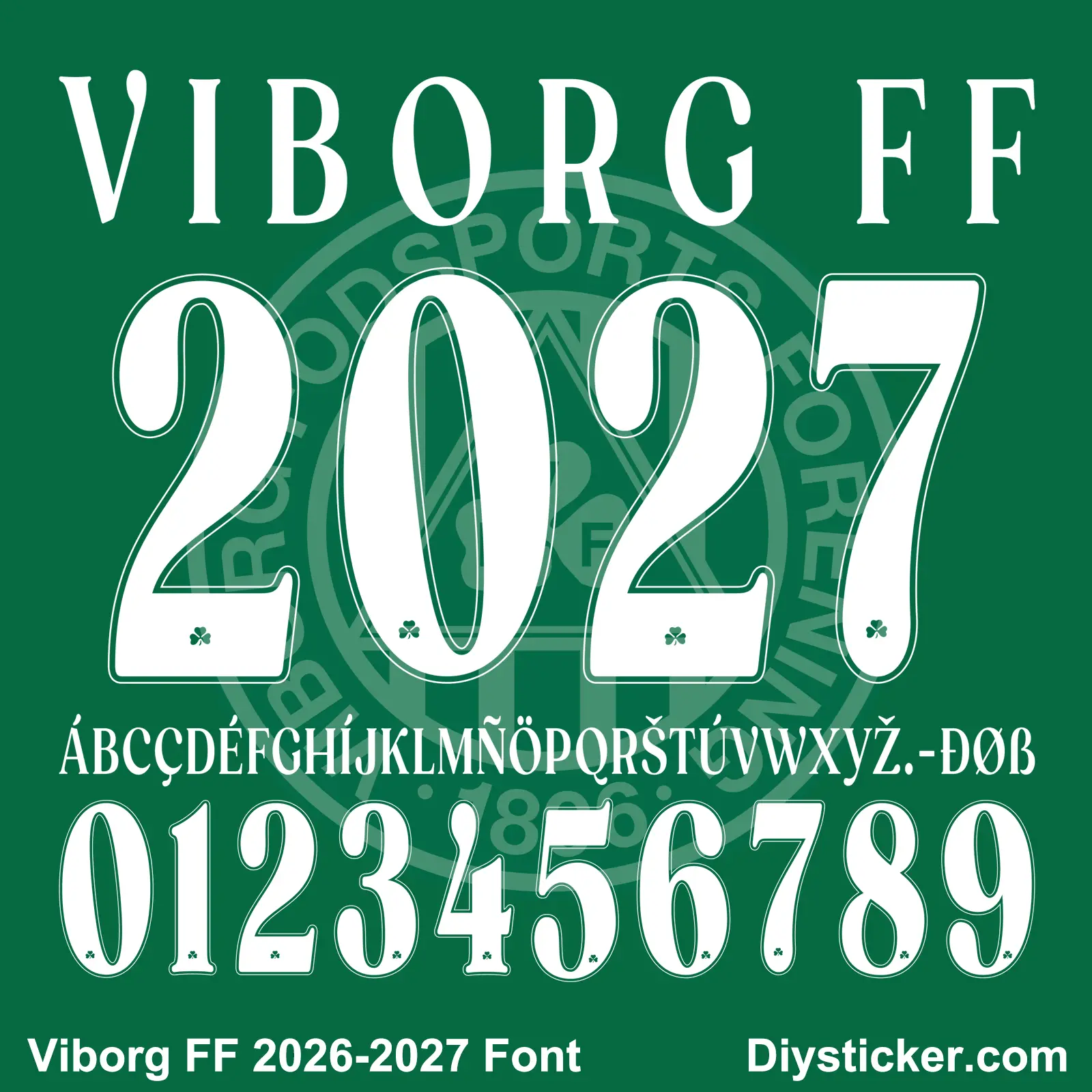 Viborg FF 2026-2027 Font Download | TTF & Vector Kit