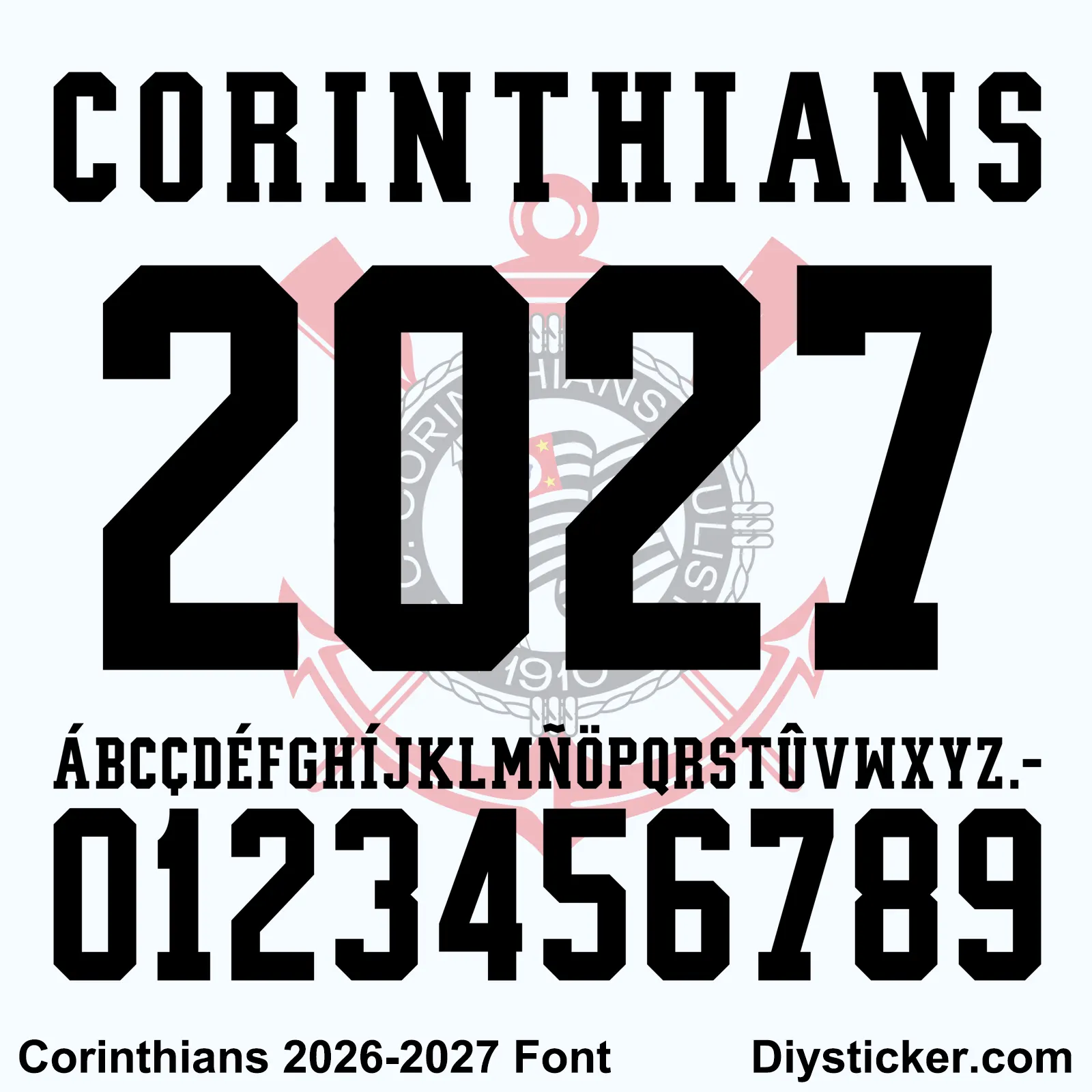Corinthians 2026-2027 Font Download | TTF & Vector Files