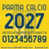 parma-calcio-2026-2027-away-font-download Complete royal blue alphabet vectors and textured mesh number character map sheet for Parma Calcio 2026-2027 away font
