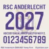 rsc-anderlecht-2026-2027-font-download Complete purple uppercase alphabet vectors and solid number character map sheet for RSC Anderlecht 2026-2027 away font