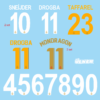 Custom Galatasaray Nameset Sticker